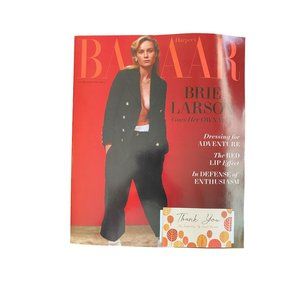 HARPER’S BAZAAR MAGAZINE USA April 2023 -Brie Larson Reinvention Issue New